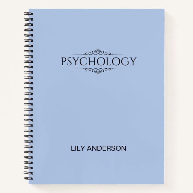 Cuaderno Añadir su propio asunto y nombre con el calendario (Anverso)