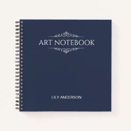 Cuaderno Añadir su propio asunto y nombre con el calendario