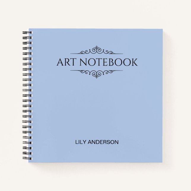 Cuaderno Añadir su propio asunto y nombre con el calendario (Anverso)