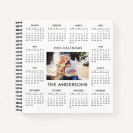 Cuaderno Añadir su propio calendario de fotos familiares 20