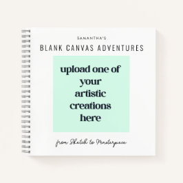 Cuaderno Añadir su propio dibujo Dibujo Artístico Esbozo