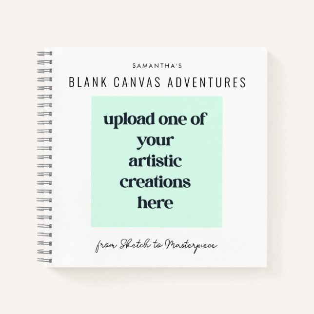 Cuaderno Añadir su propio dibujo Dibujo Artístico Esbozo (Anverso)