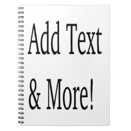 Cuaderno ¡Añadir texto y más! Personalizar Su Propio Person