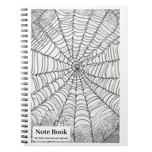 Cuaderno Añadir tu propia araña (Frente)