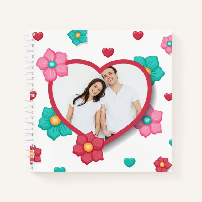 Cuaderno Añadir tu propia foto personalizada | Portátil (Anverso)