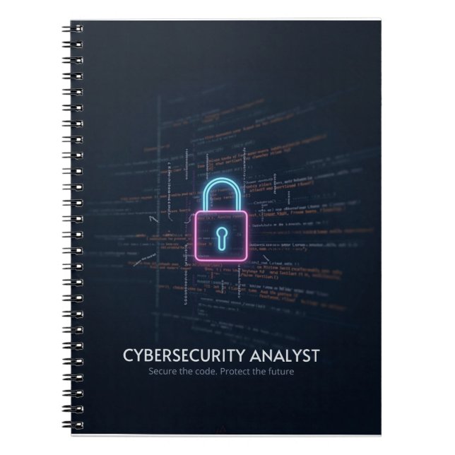 Cuaderno Analista de ciberseguridad - Código y protección (Frente)
