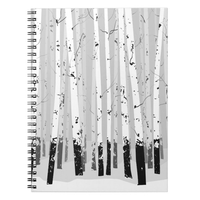 Cuaderno Análogos Birch Vintage Fondo horizontal (Frente)