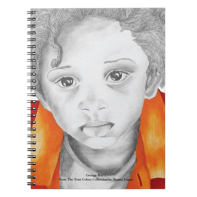 Cuaderno anaranjado del muchacho 1 (Frente)