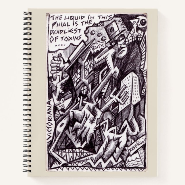 Cuaderno Anarquista en grande (Anverso)