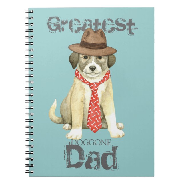 Cuaderno Anatolian Shepherd Dad Notebook (Frente)