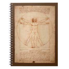 Cuaderno Anatomía de Leonard da Vinci del hombre de