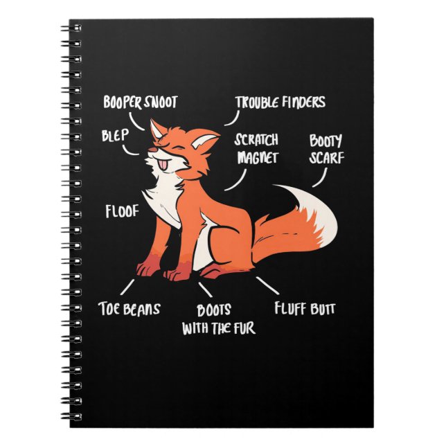 Cuaderno Anatomía De Un Zorro (Frente)