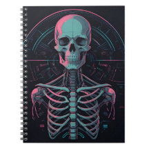 Anatomía Skeleton Cyber Art