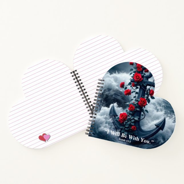 Cuaderno Anchor in the Storm -Steadfast Hope Prayer Journal (Interior)