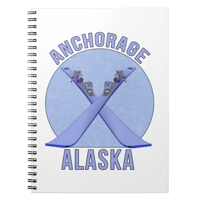 Cuaderno Anchorage, Alaska (Frente)