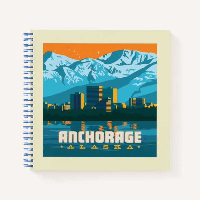 Cuaderno Anchorage, Alaska (Anverso)