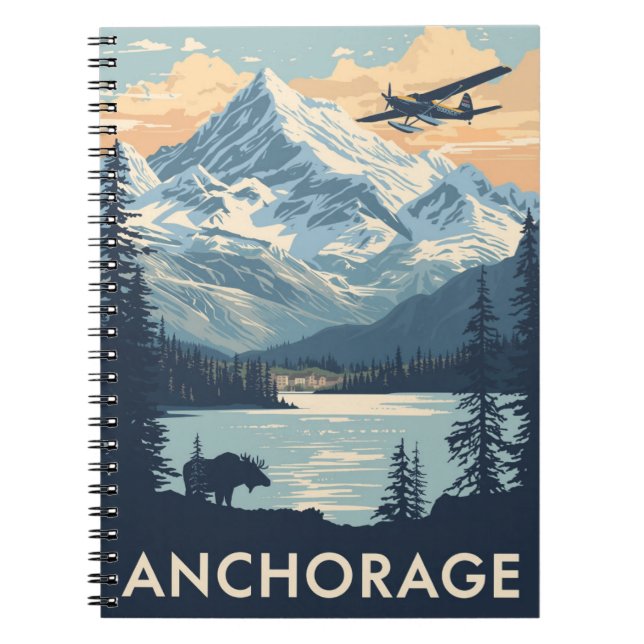 Cuaderno Anchorage vintage (Frente)