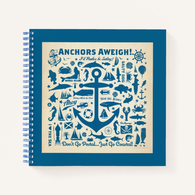 Cuaderno ¡Anchors Aweigh! (Anverso)
