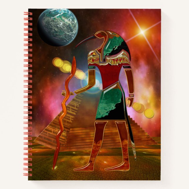 Cuaderno Ancianos secretos THOTH 3D Egyptian Scifi (Anverso)