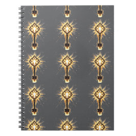 Cuaderno Ancient Fantasy Key with Magical Light – Radiant E