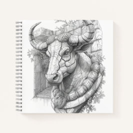 Cuaderno Ancient Greek Mythology Minotaur Labyrinth Noteboo