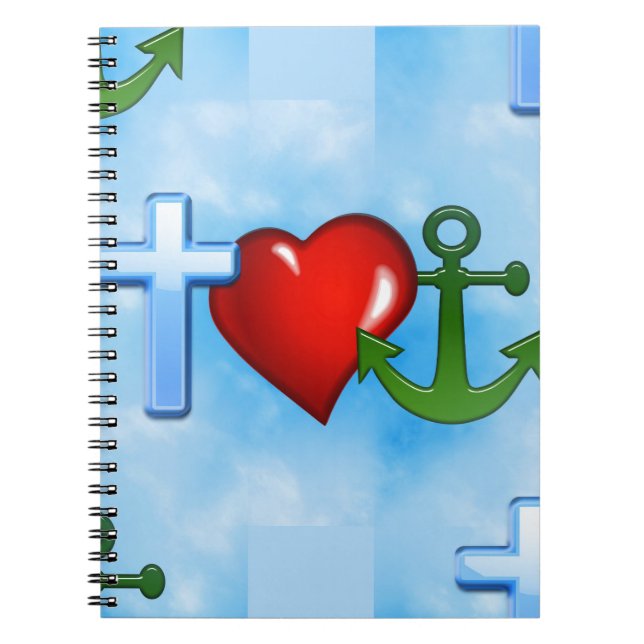 Cuaderno anclado por jesús (Frente)