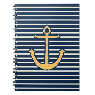Cuaderno Anclaje de franjas de la marina