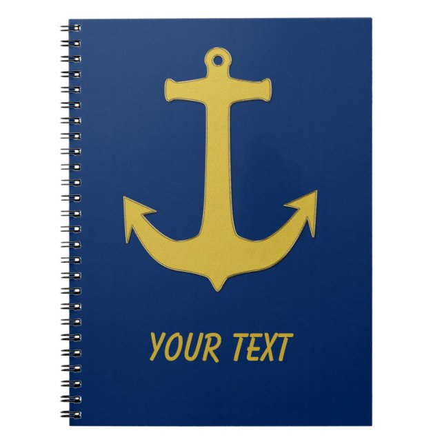 Cuaderno Anclaje de oro + sus antecedentes e ideas (Frente)
