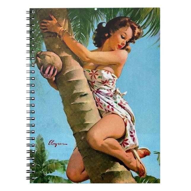 Cuaderno Anclaje del árbol de coco (Frente)