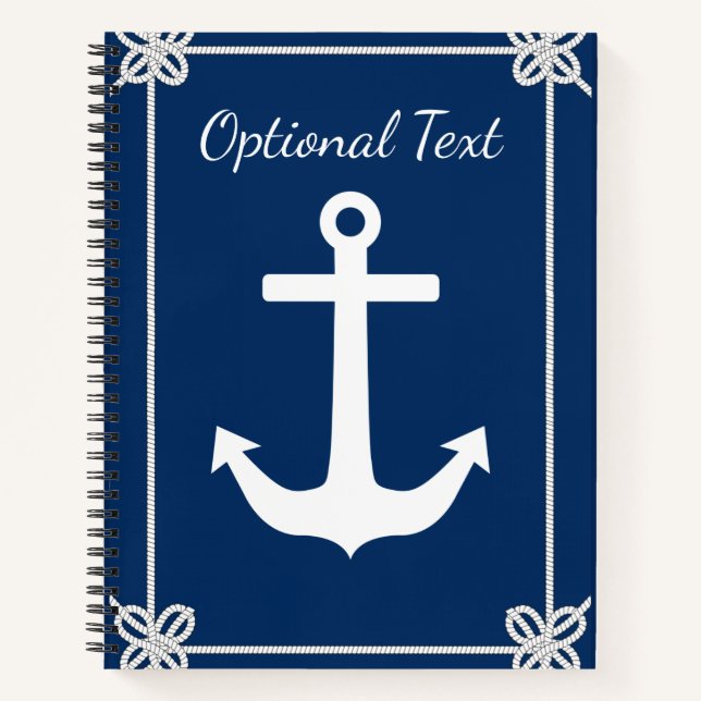 Cuaderno Anclaje en tramo erótico nautico (Anverso)