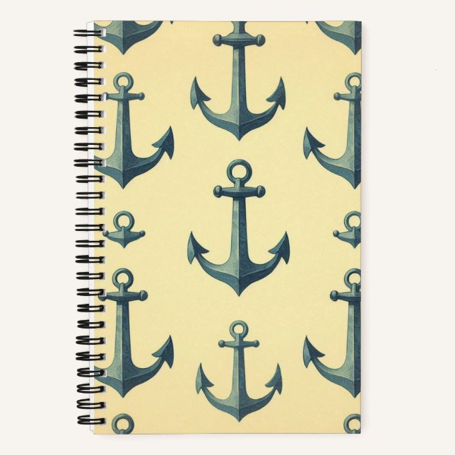 Cuaderno Anclas al agua (Anverso)