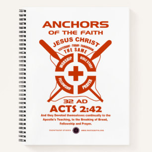 Cuaderno Anclas de la fe