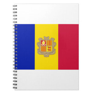 Cuaderno Andorra Flag