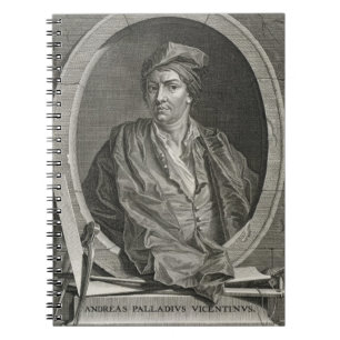 Cuaderno Andrea Palladio (1508-80) grabado por la pica de