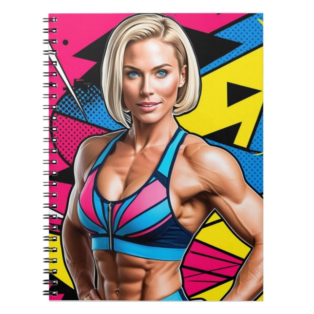 Cuaderno Android femenino (Frente)