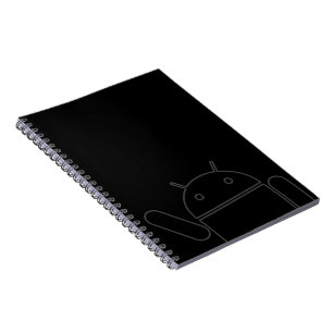 Cuaderno androide que agita