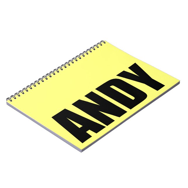 Cuaderno Andy (Lado Izquierdo)