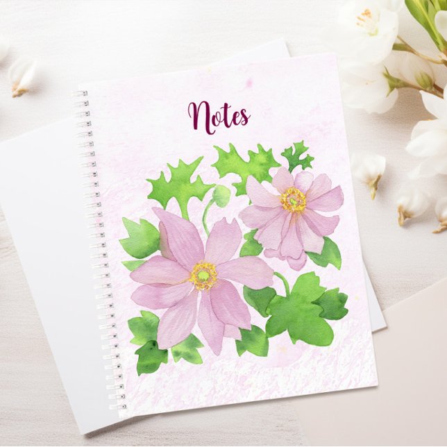 Cuaderno Anenoma rosa (Subido por el creador)