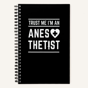 Cuaderno Anestesista Anestesistas Enfermera Anestesia Traba