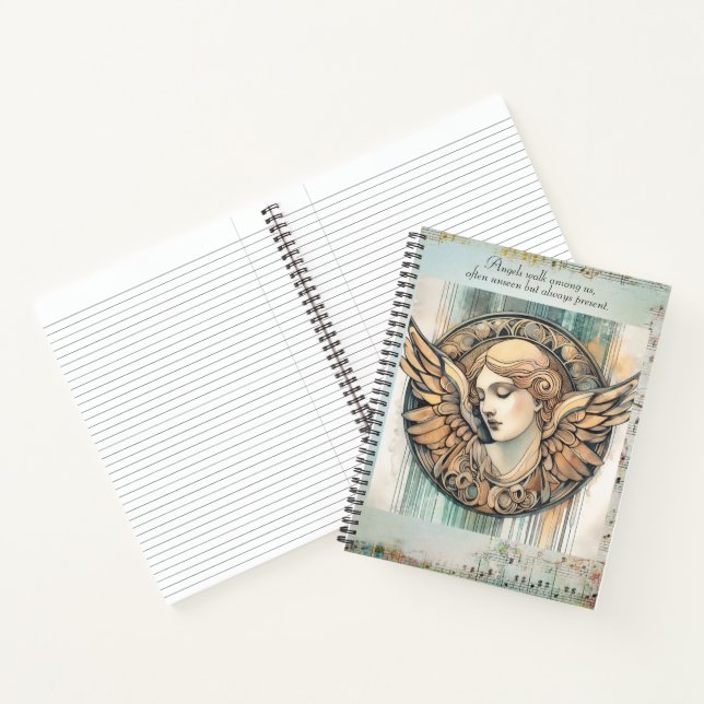 Cuaderno Angel Art (Interior)