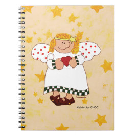 Cuaderno Ángel - Arte infantil para CHOC