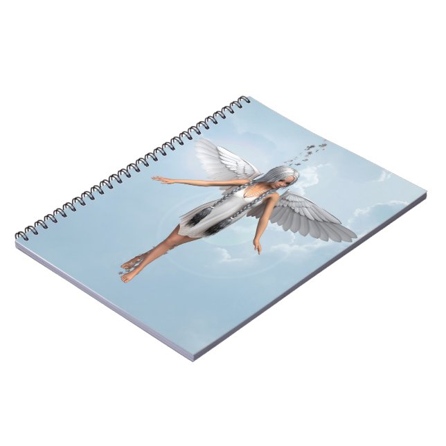 Cuaderno Ángel blanco (Lado Izquierdo)
