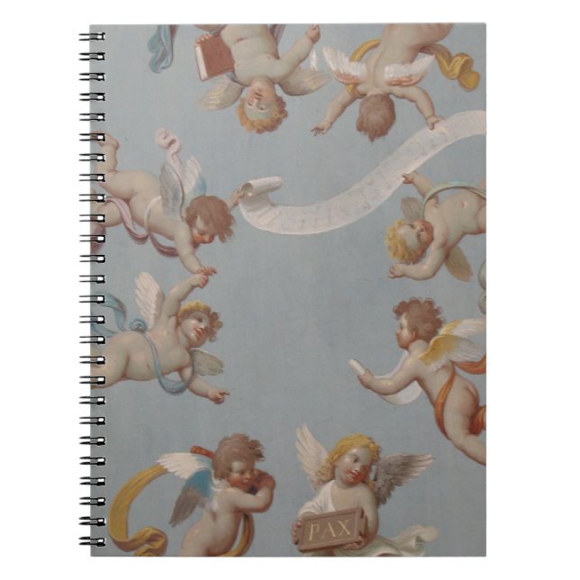 Cuaderno Angel Cherubs Whimsical Renaissance (Frente)