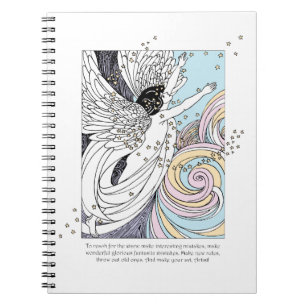 Cuaderno Ángel de arte