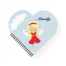 Ángel de dibujos animados lindo niña