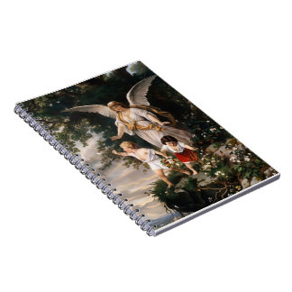 Cuaderno Ángel de la Guarda Vintage Imprimible de Plockhors