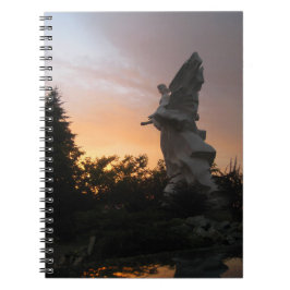Cuaderno Ángel de la puesta del sol - Ucrania