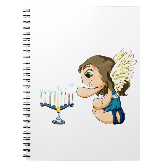 Cuaderno Ángel de Menorah (Frente)