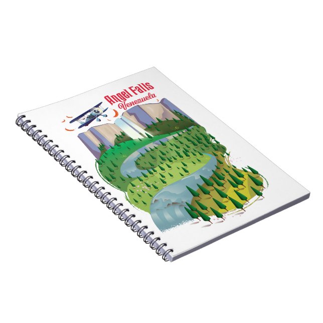Cuaderno Angel Falls Venezuela (Lado Derecho)