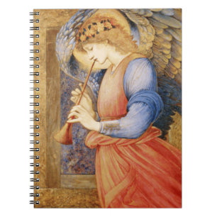Cuaderno Angel Playing a Flageolet (de Edward Burne-Jones)